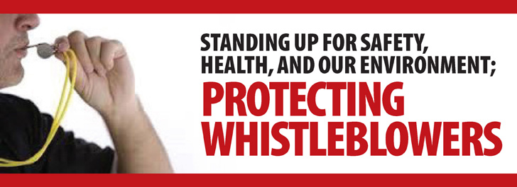 WEC Protecting Whistleblowers Campaign